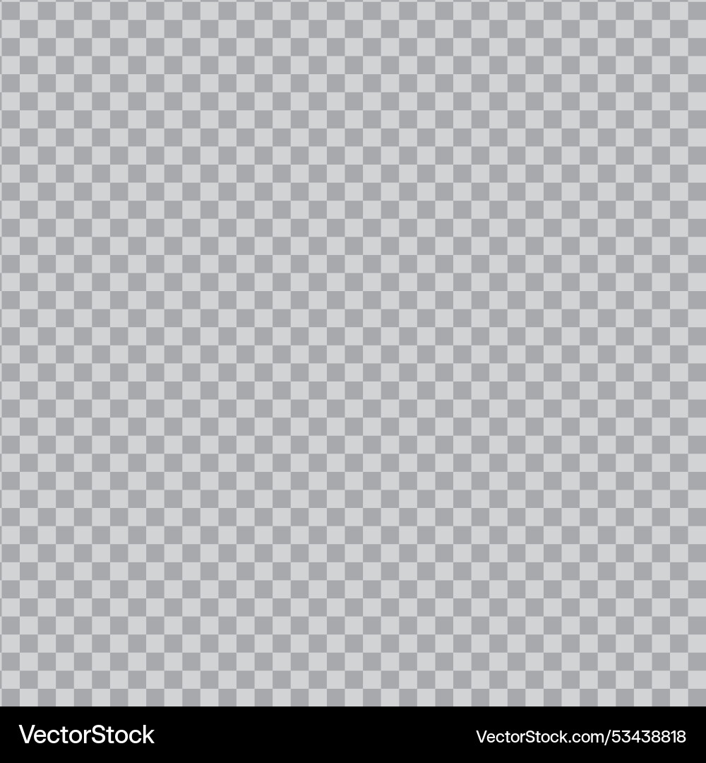 Checkered transparent pattern grey grid vector image
