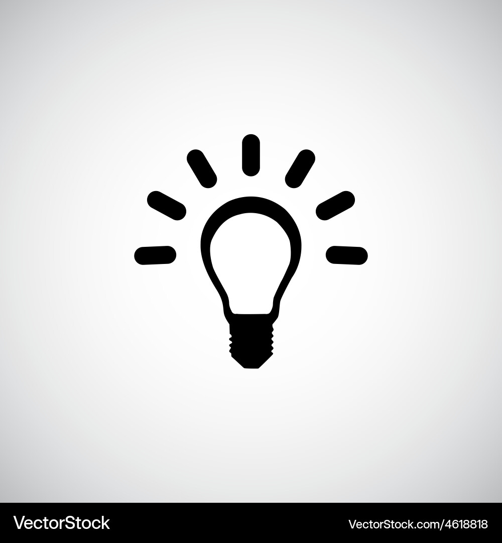 Idea Symbol Vektorbild