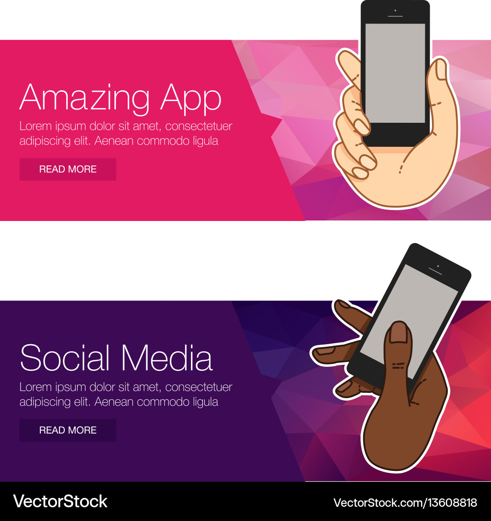 Presentation template of mobile screen Presentation template of mobile screen vector image