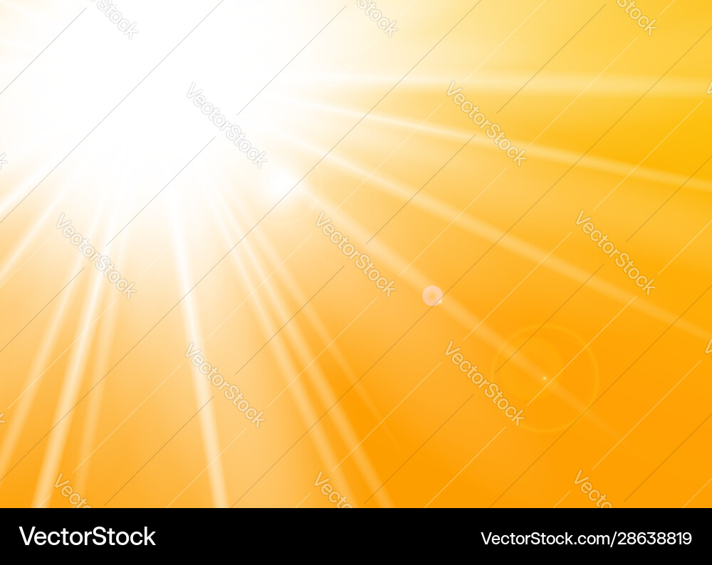Rays gelb Hintergrund gold sonnig Himmel Hitze Rays gelb Hintergrund gold sonnig Himmel Hitze vektorbild