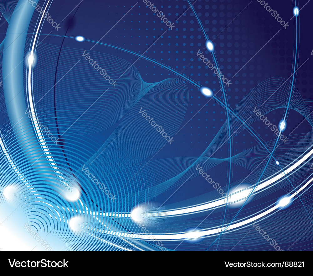 Modern Techno Abstract Pattern vector image
