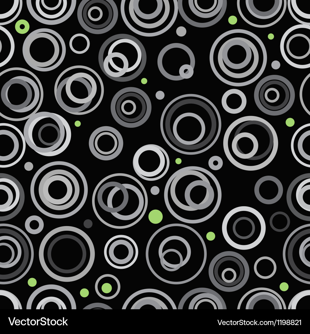 Retro Psychedelic Circle Pattern vector image