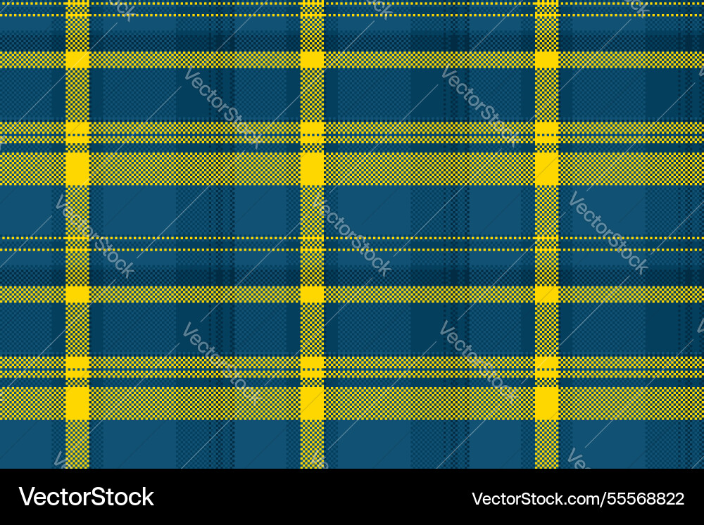 Duvet fabric background seamless national plaid Vector Image