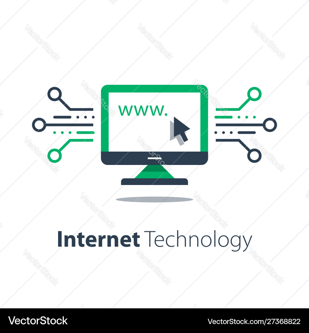 Web Page & Software Concepts vector image