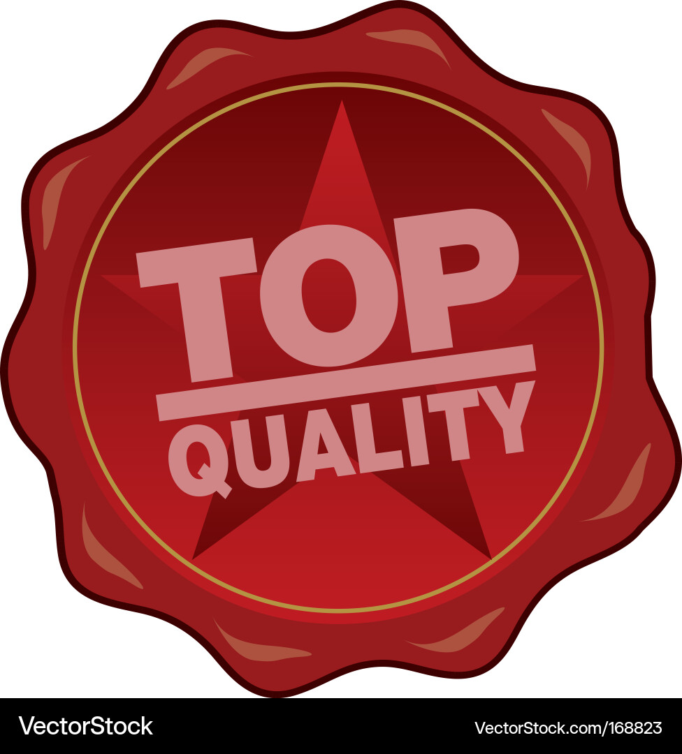 Quality seal Royalty Free Vector Image - VectorStock
