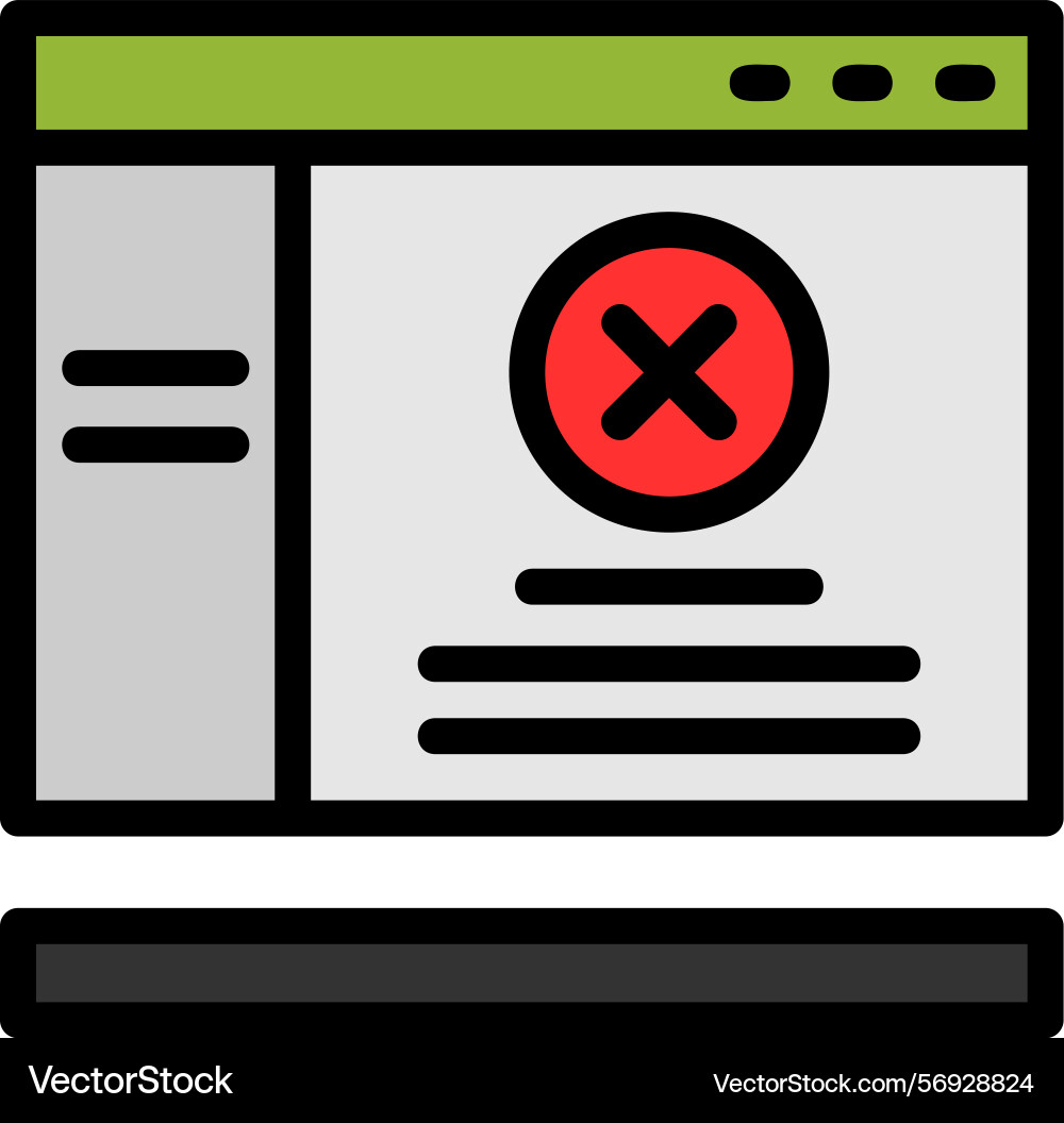 Cross line filled style icon design Vector Image