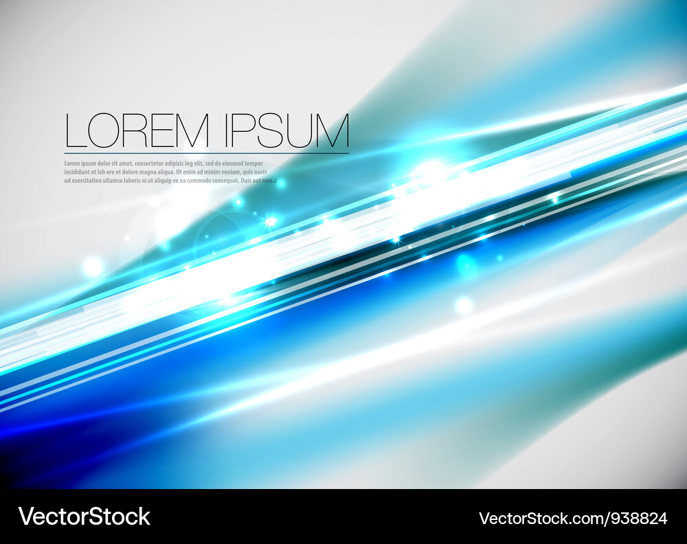 Dynamic Abstract Lines Background Vector Image