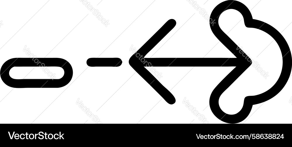 Dynamic Flow Loop Icon Vector Image
