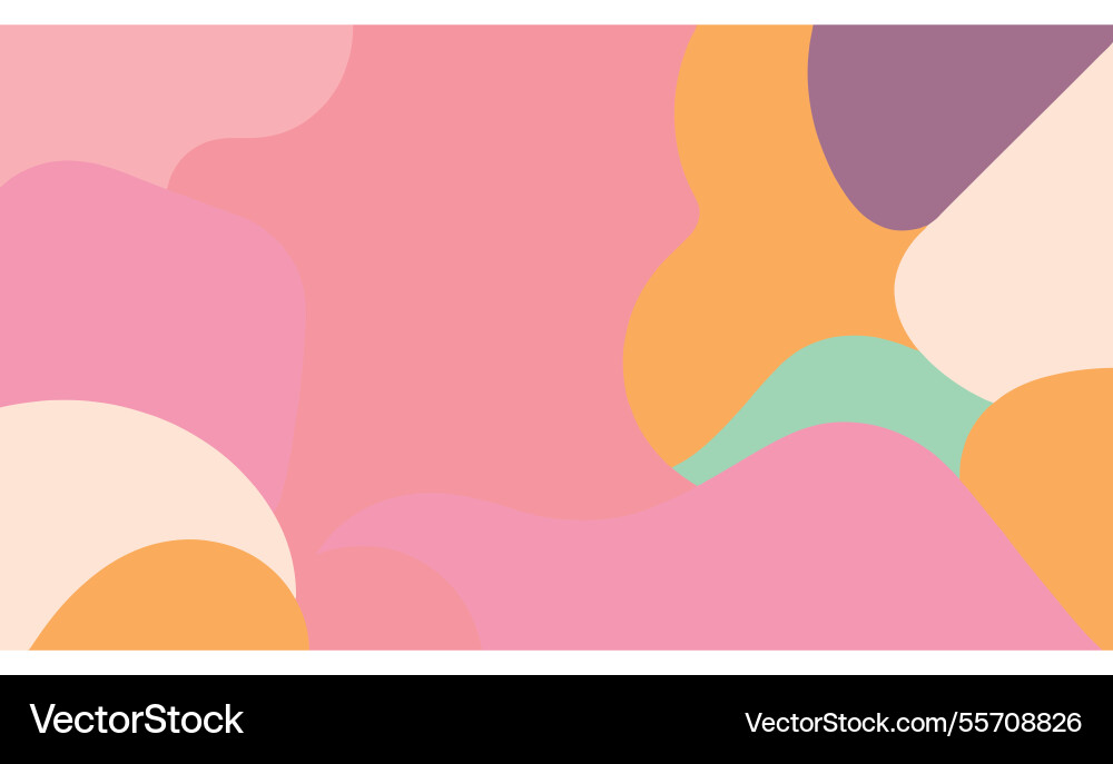 Ai-generated abstract background with colorful vector image