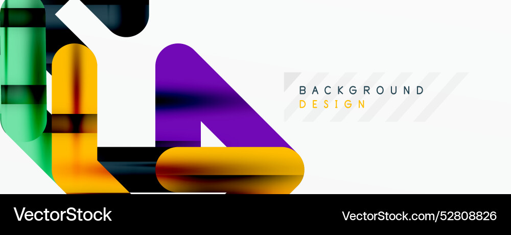 Dynamic colorful lines minimal abstract background Dynamic colorful lines minimal abstract background Vector Image