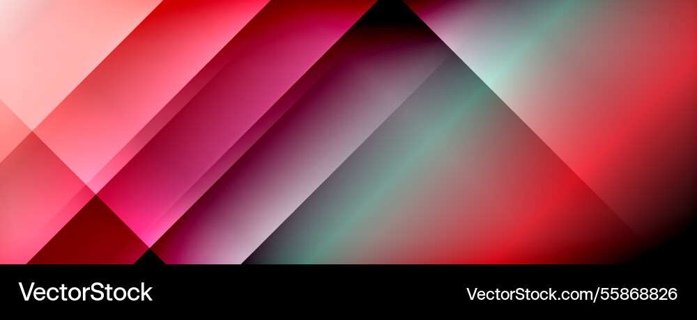 Dynamic shadow lines with gradient colors Vector Image
