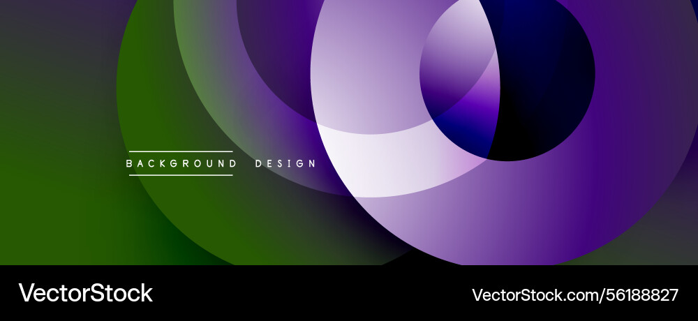 Abstract design overlapping circles create Abstract design overlapping circles create vector image