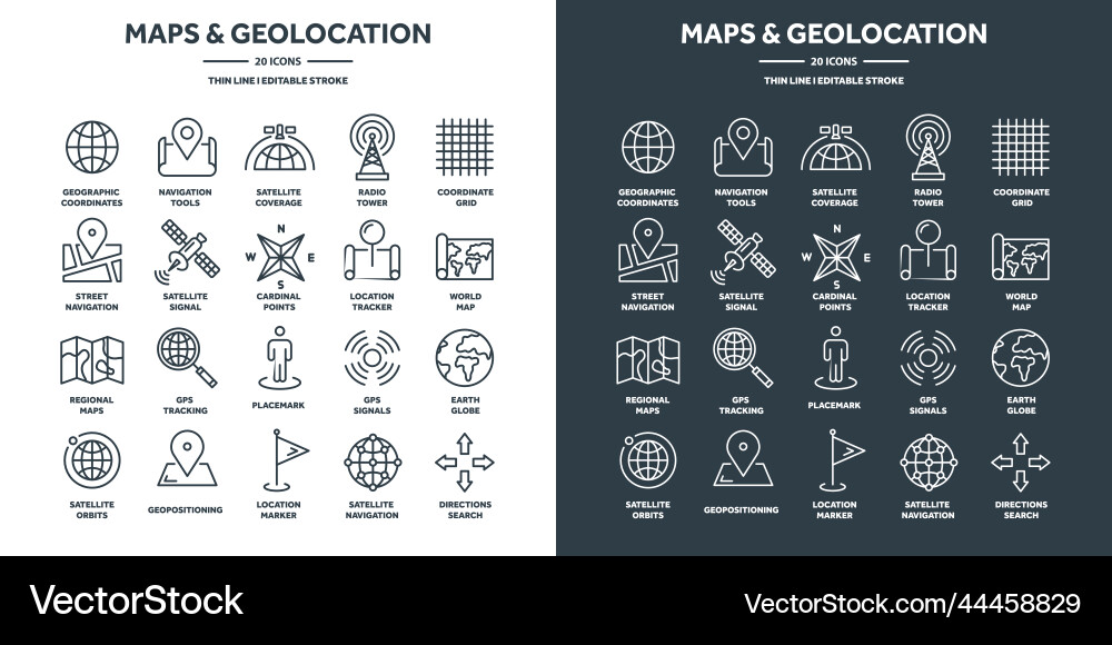 Navigation map and geolocation gps positioning Navigation map and geolocation gps positioning vector image