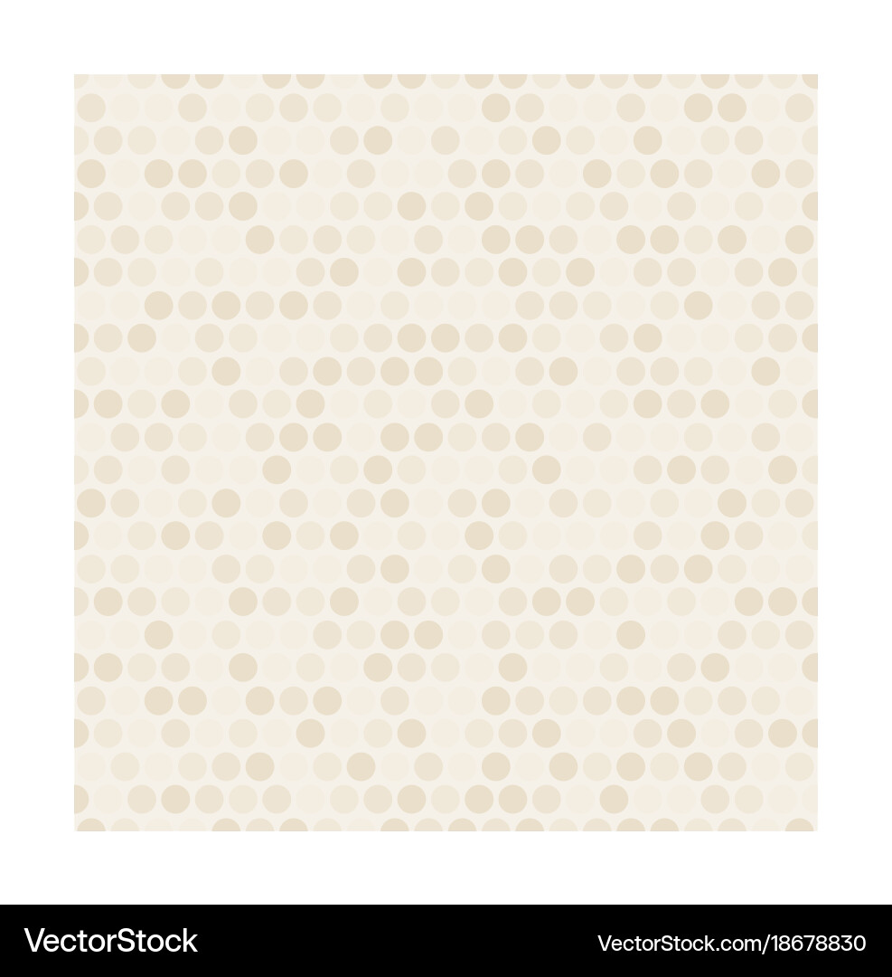 Abstract brown circle dots background and texture vector image