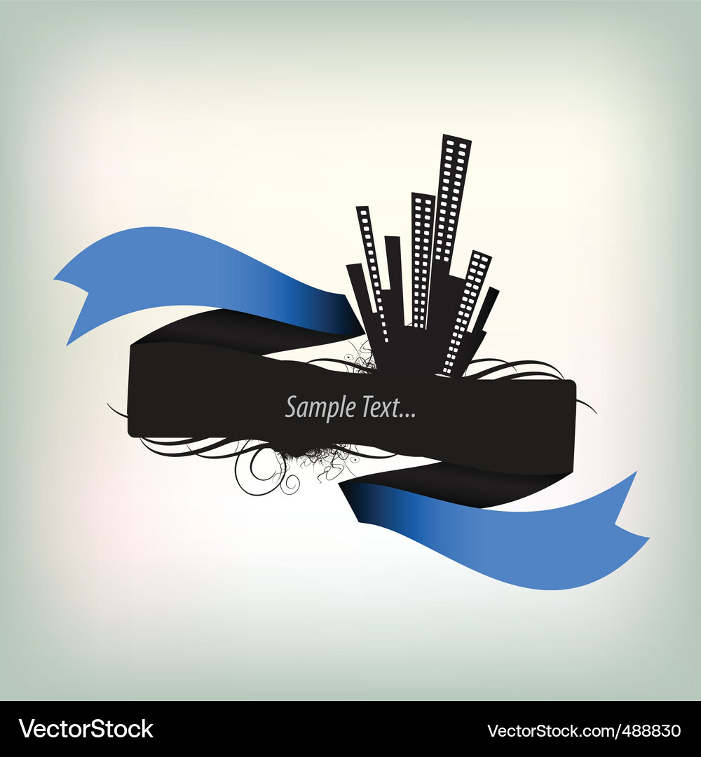 Text frame Vector Image