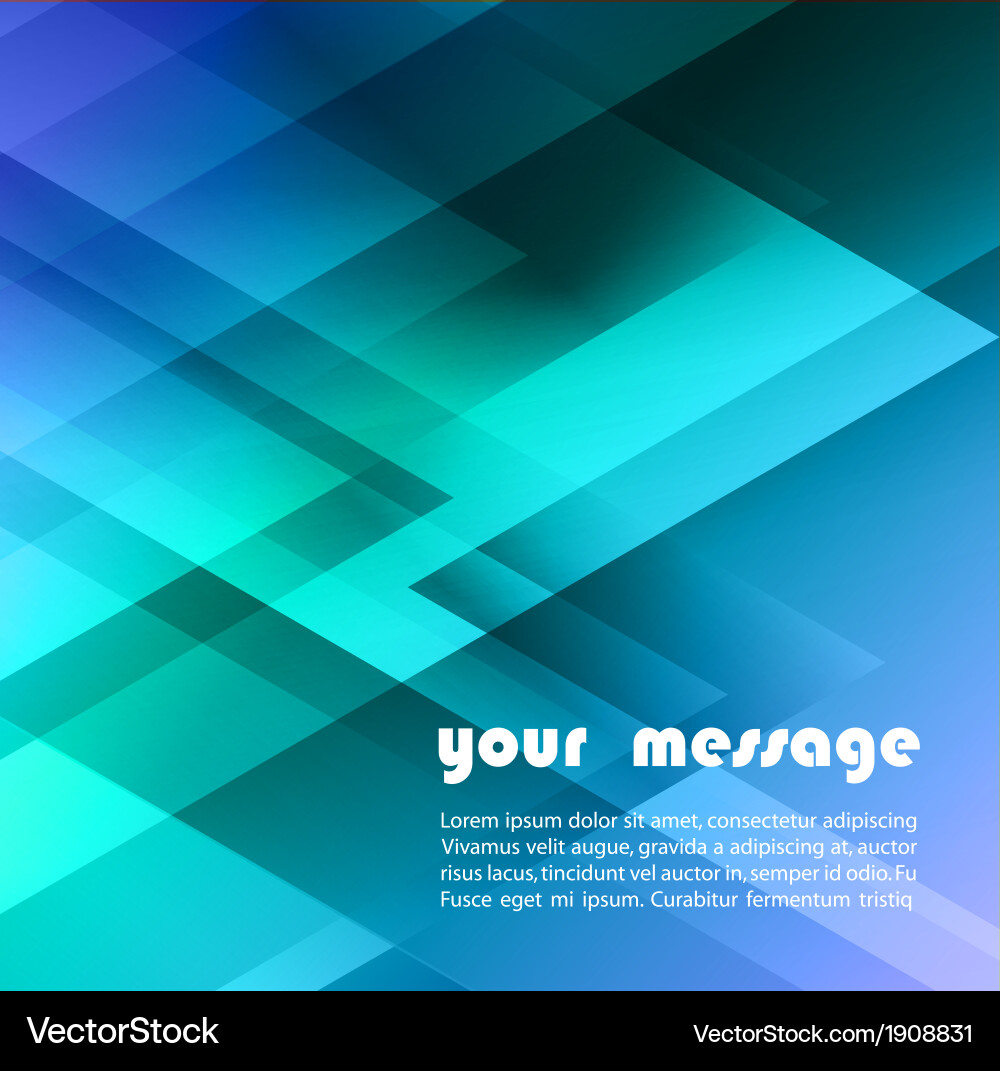 Abstract triangle background for your text vector image