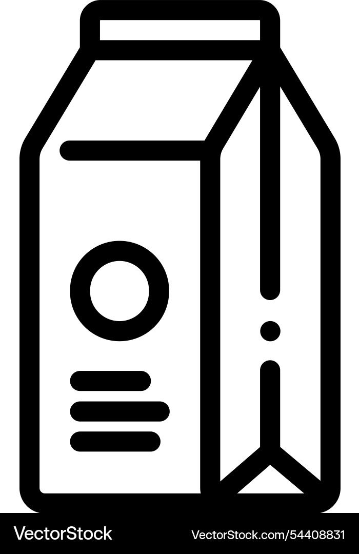 Juice icon thin linear style design isolated Juice icon thin linear style design isolated vector image