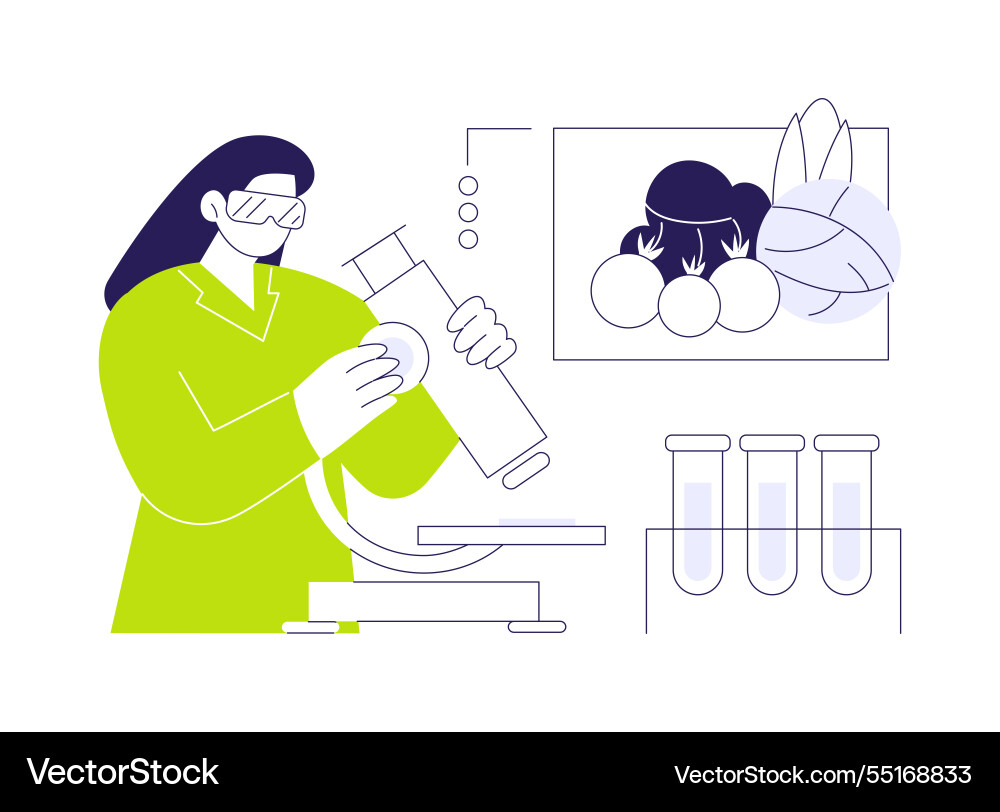 Chemical food hazards abstract concept Chemical food hazards abstract concept vector image