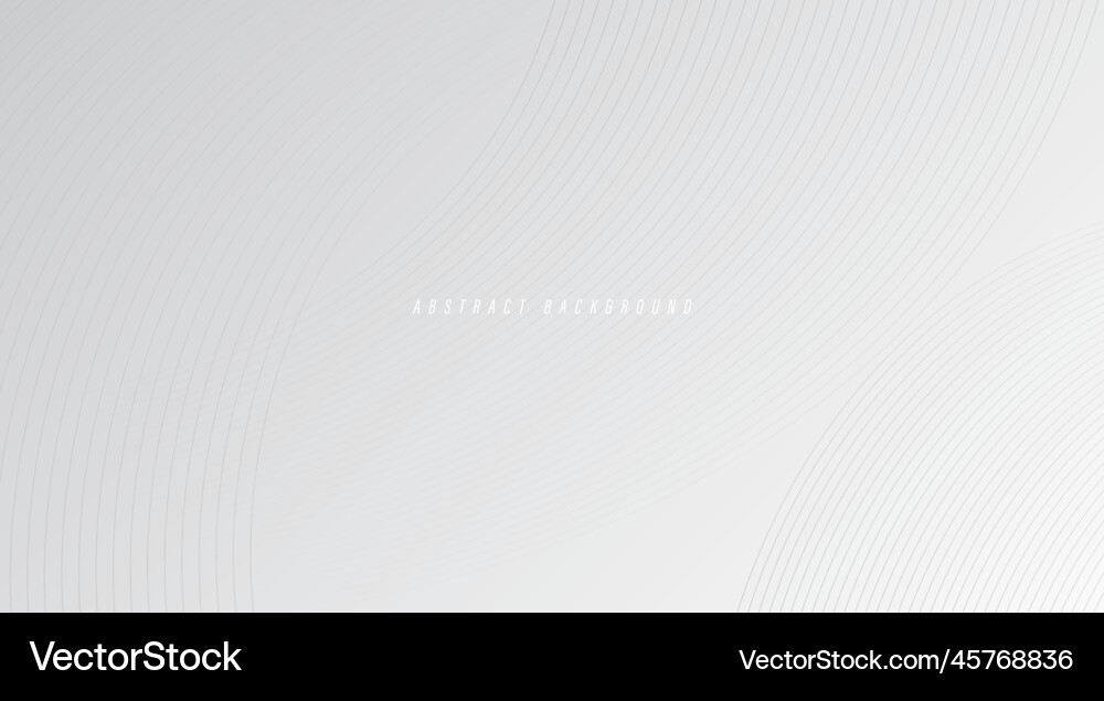 Grey White Abstract Gradient Background vector image