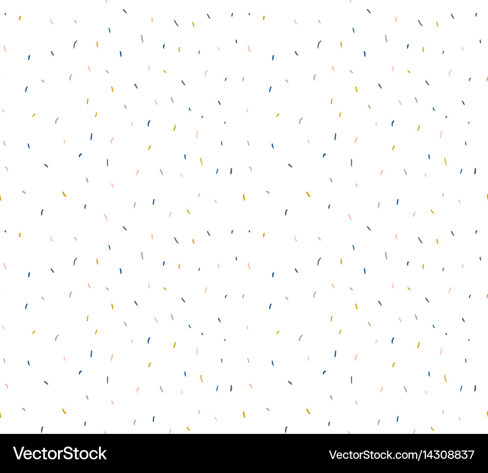 Pastel Confetti Repeating Pattern Vector Image