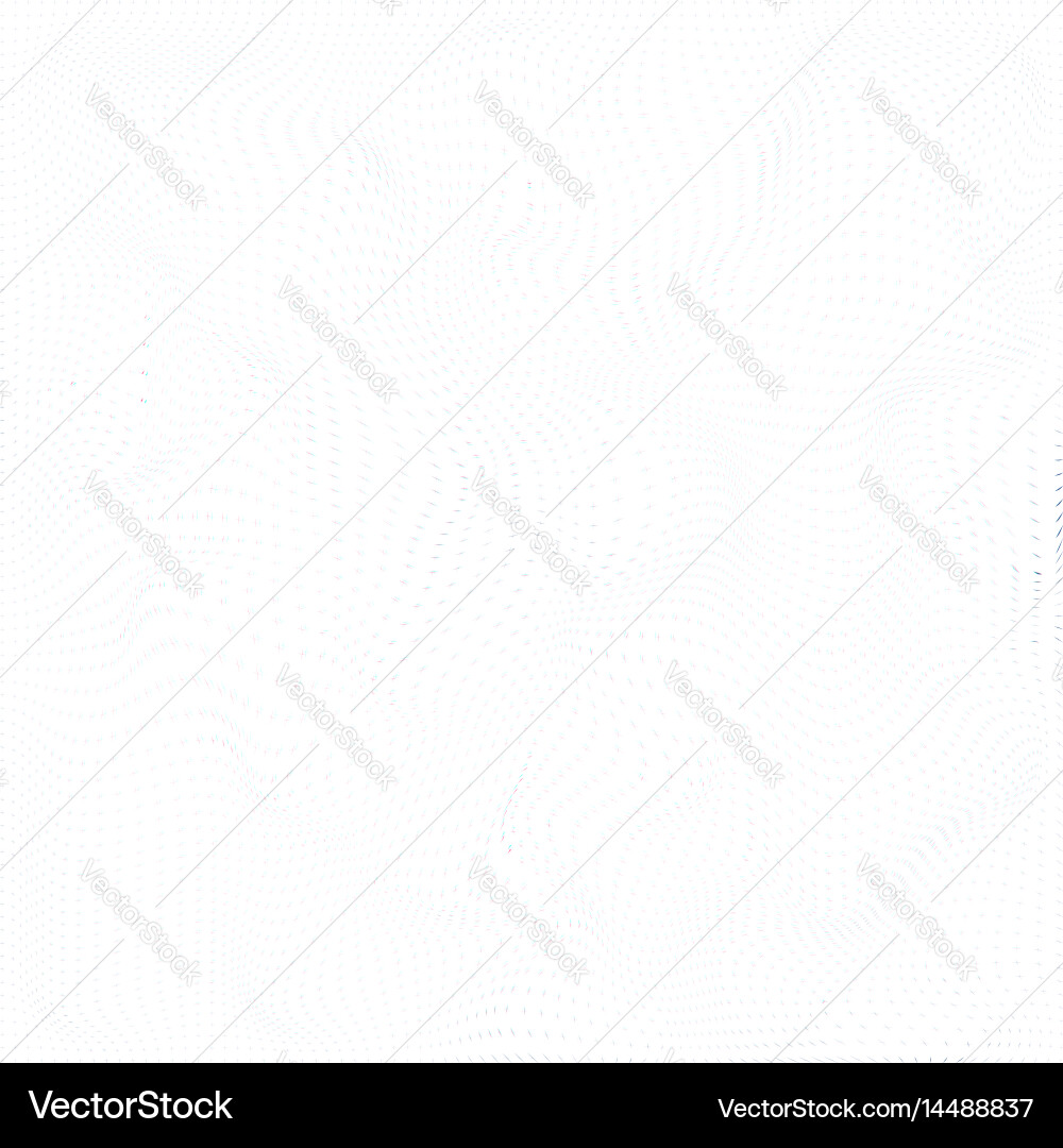 Warped parametric particles surface background Vector Image