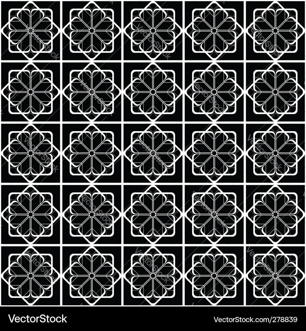 Geometric checked pattern Vector Image
