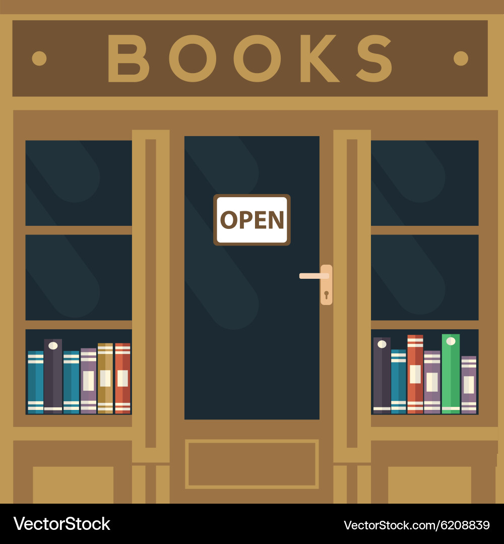 Modern flat design square architecture old style vector image
