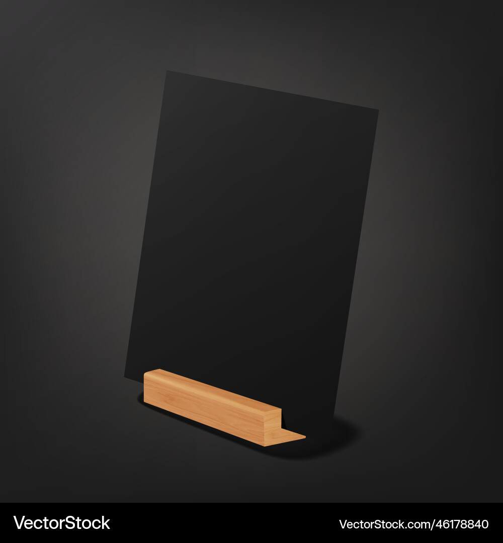 3d realistic black a4 a5 vertical empty 3d realistic black a4 a5 vertical empty Vector Image