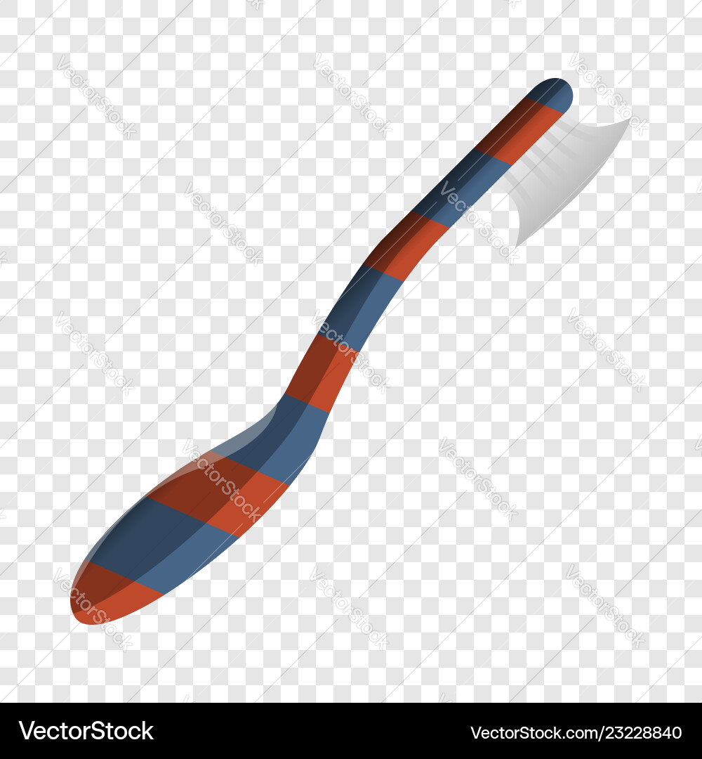 Kid toothbrush icon cartoon style Kid toothbrush icon cartoon style vector image
