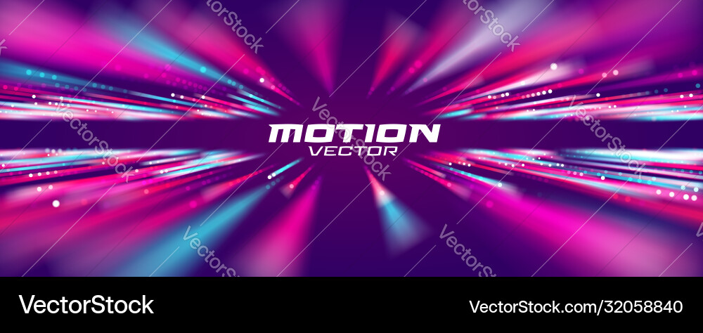 Speed Lines Abstract Motion Background Vector Image