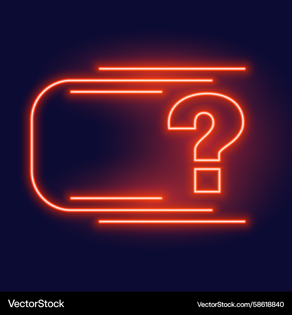 Stylish web help and support question mark Stylish web help and support question mark Vector Image