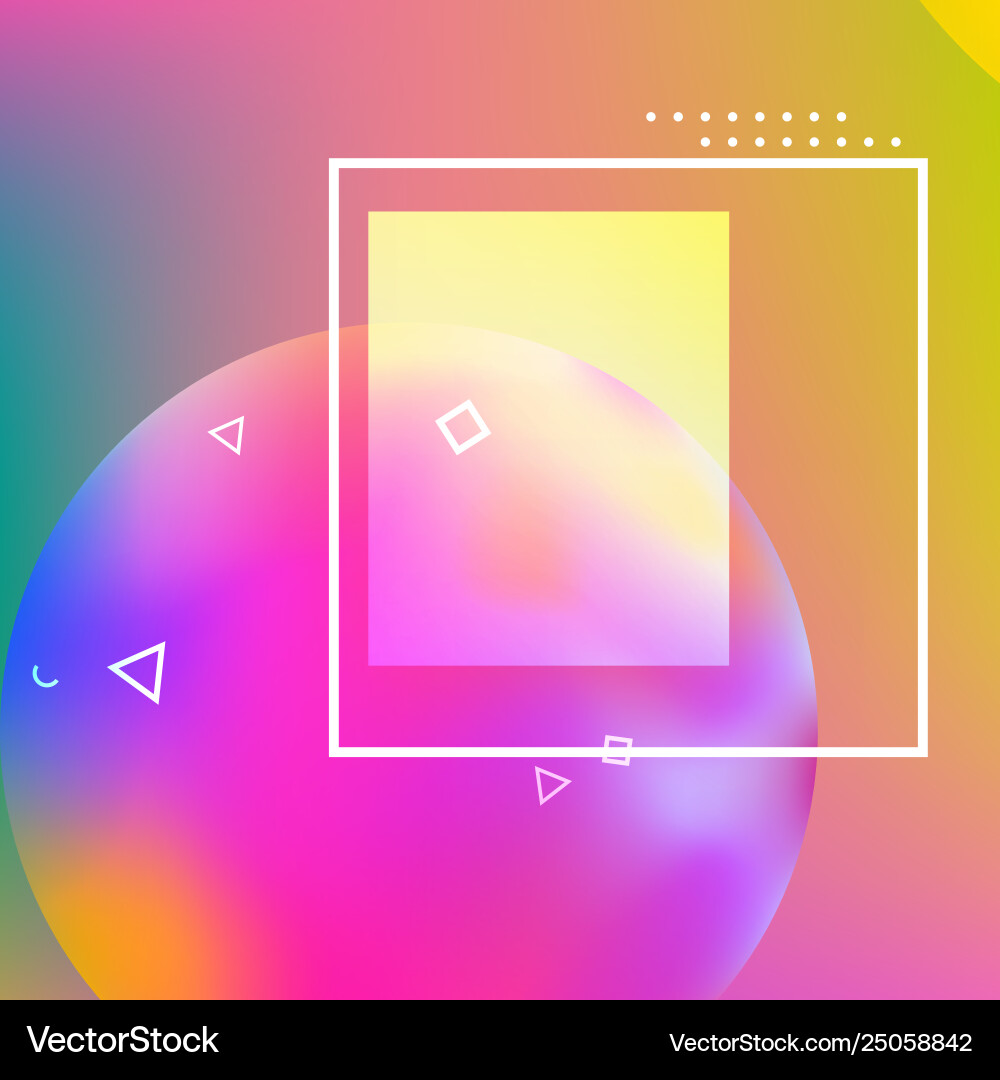 Abstract background minimal geometric design Vector Image