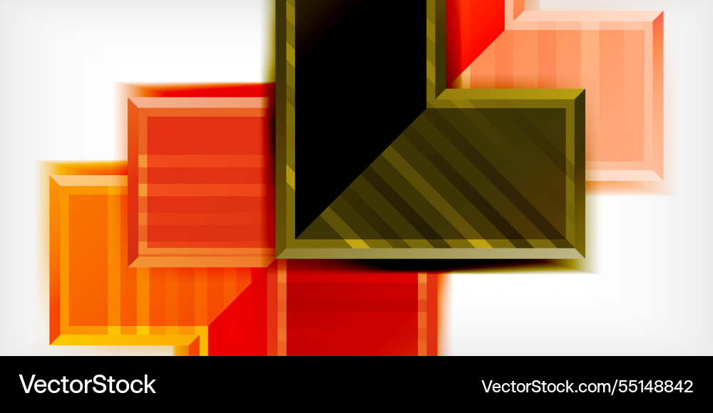 Arrow symbols created with 3d effects and line Arrow symbols created with 3d effects and line vector image