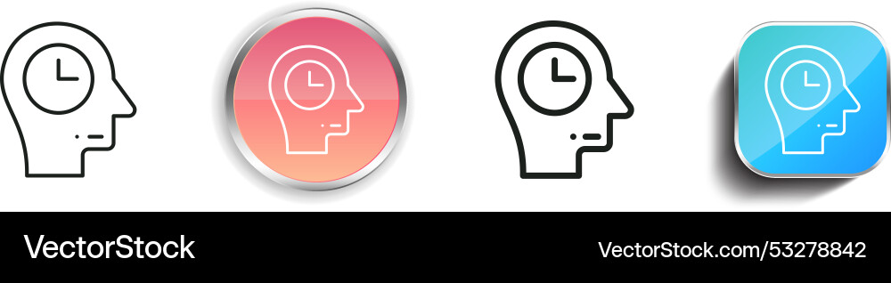 Dedication icon thin linear regular and button Dedication icon thin linear regular and button Vector Image