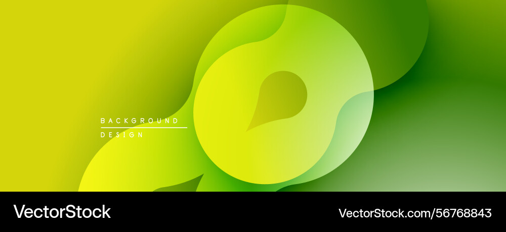 Abstract vibrant background overlapping shapes Abstract vibrant background overlapping shapes Vector Image