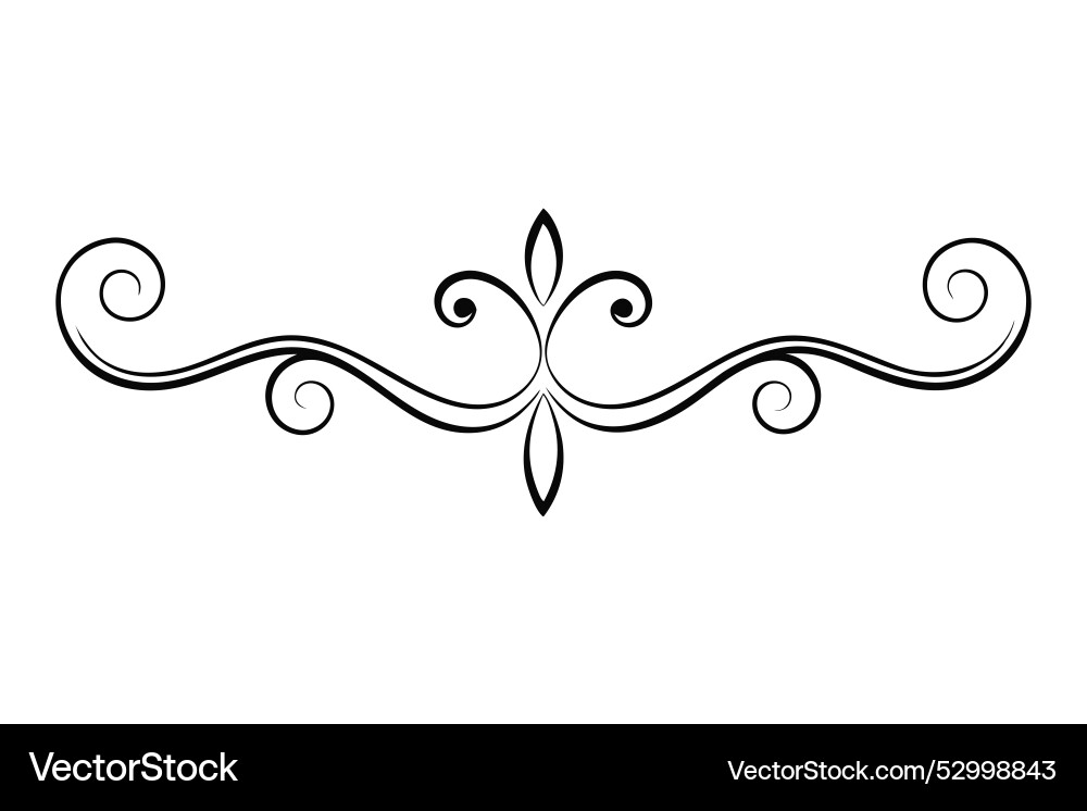 Adorned with swirls representing a sophisticated Adorned with swirls representing a sophisticated vector image