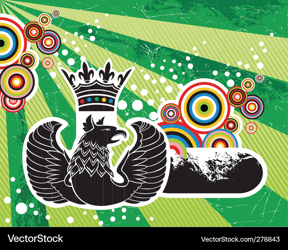 Designer frame Vector Image