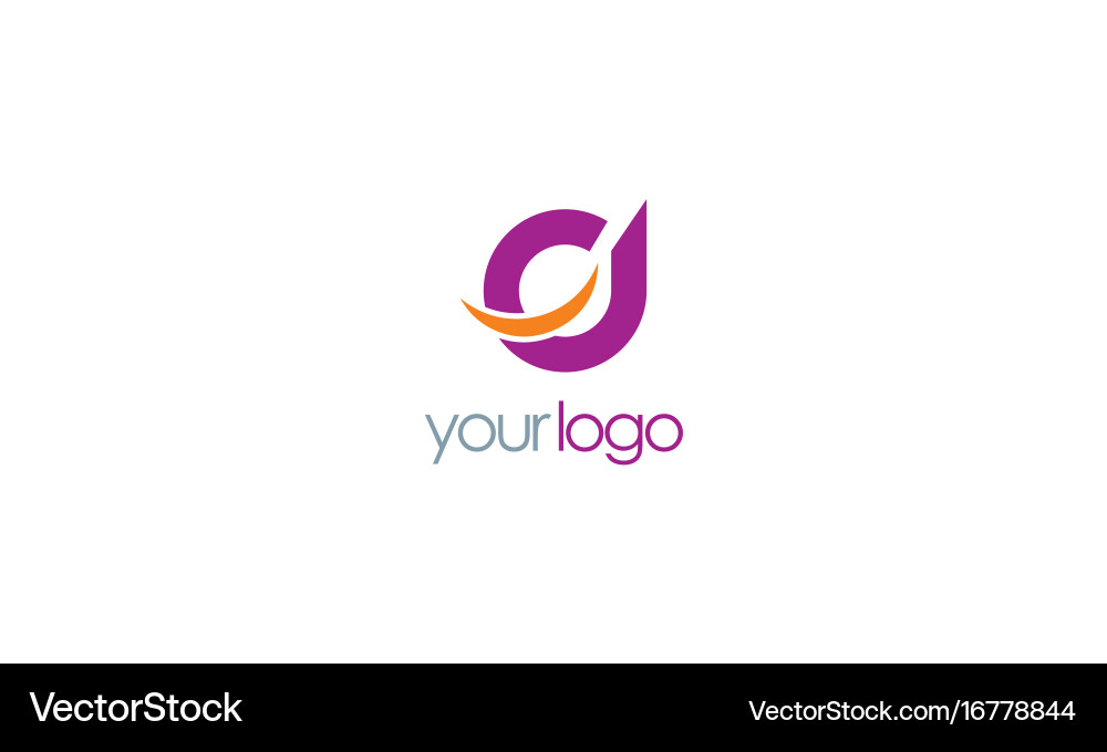 Abstract Loop Logo vector image