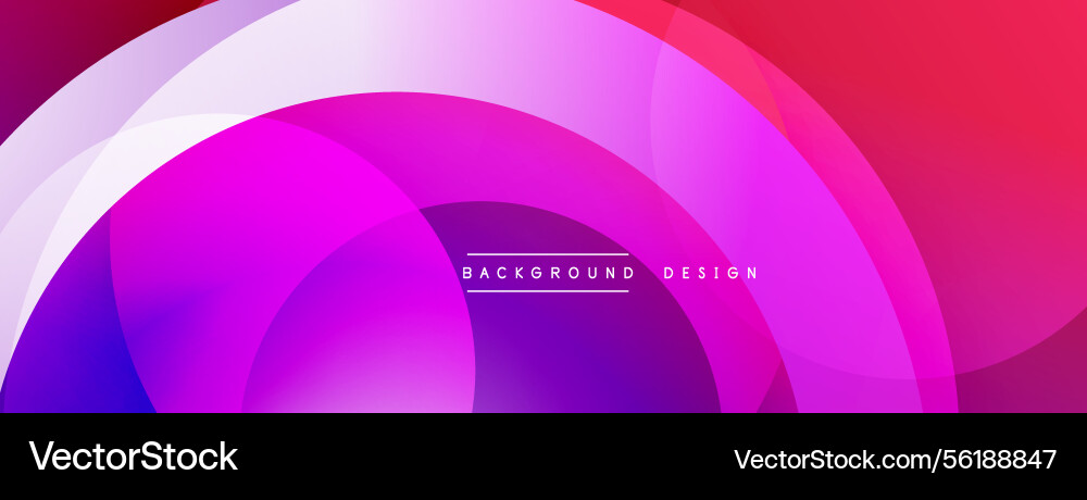 Abstract vibrant layers create dynamic gradient Abstract vibrant layers create dynamic gradient vector image