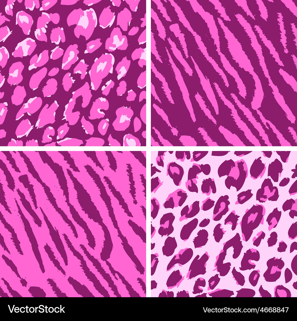 Leopard Print Pattern Vector Image