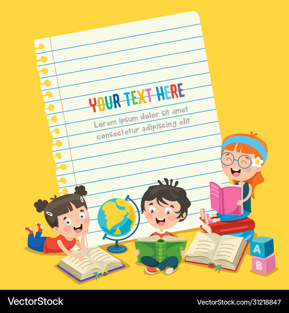 Paper template design Paper template design Vector Image