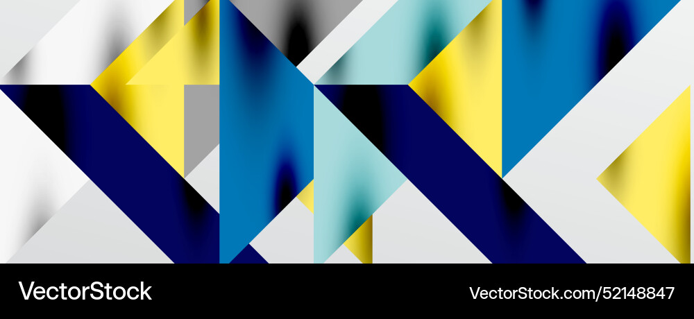 Tech minimal overlapping triangle shapes elements Tech minimal overlapping triangle shapes elements vector image
