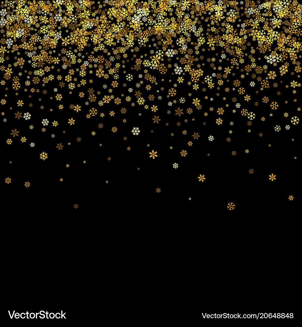 Abstract pattern of falling snowflakes Abstract pattern of falling snowflakes vector image