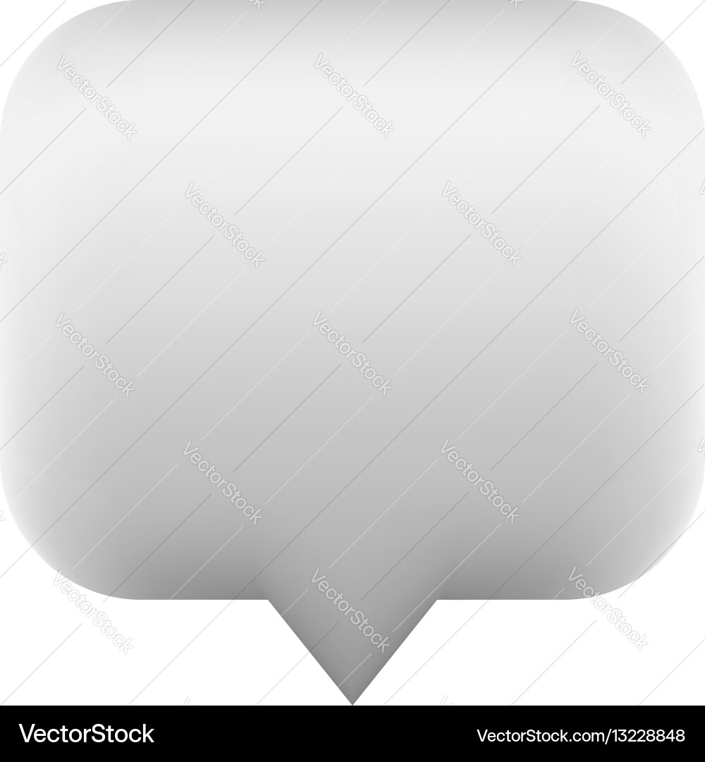 Gray rectangle map pin button empty web icon Vector Image