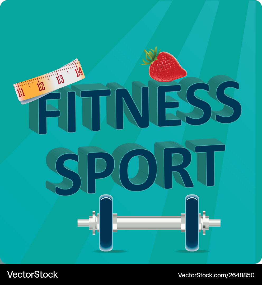 A blue background with some text and elements Vector Image