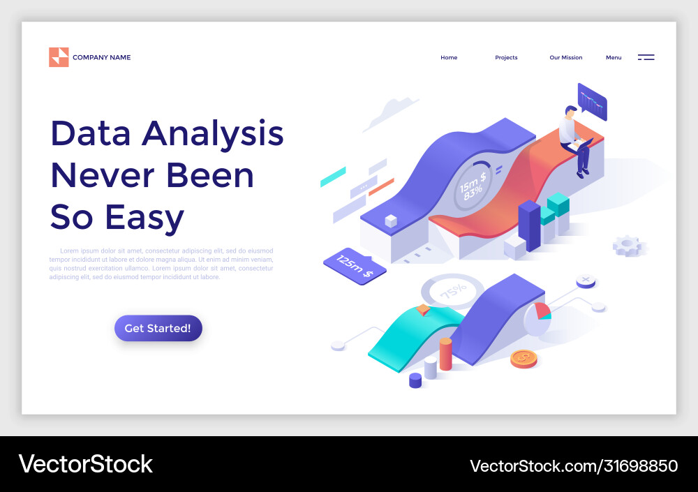 Isometric vector image