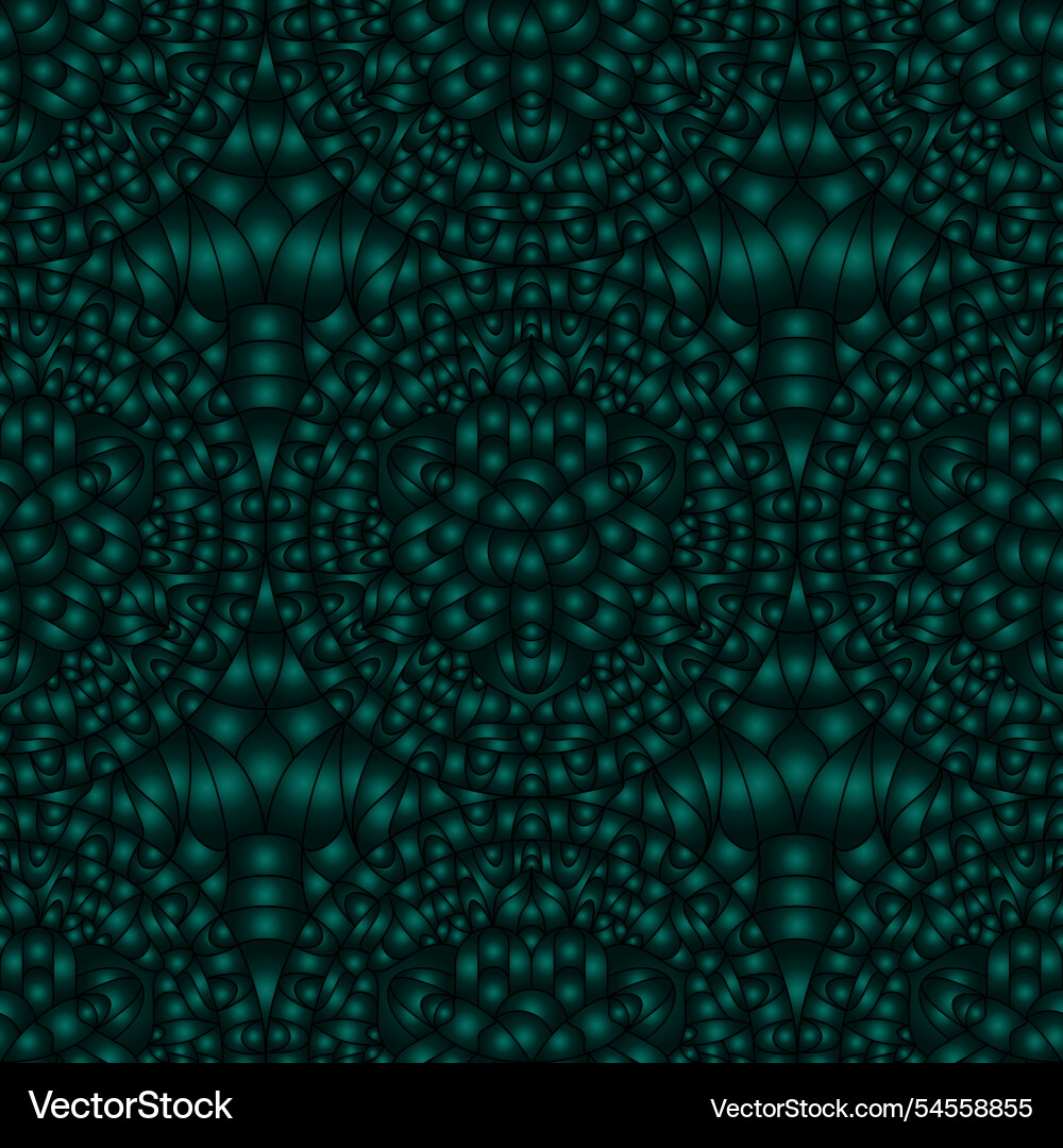 Seamless abstract pattern of gradient shapes vector image
