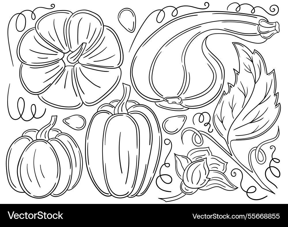 Set of color in hand draw style Set of color in hand draw style vector image