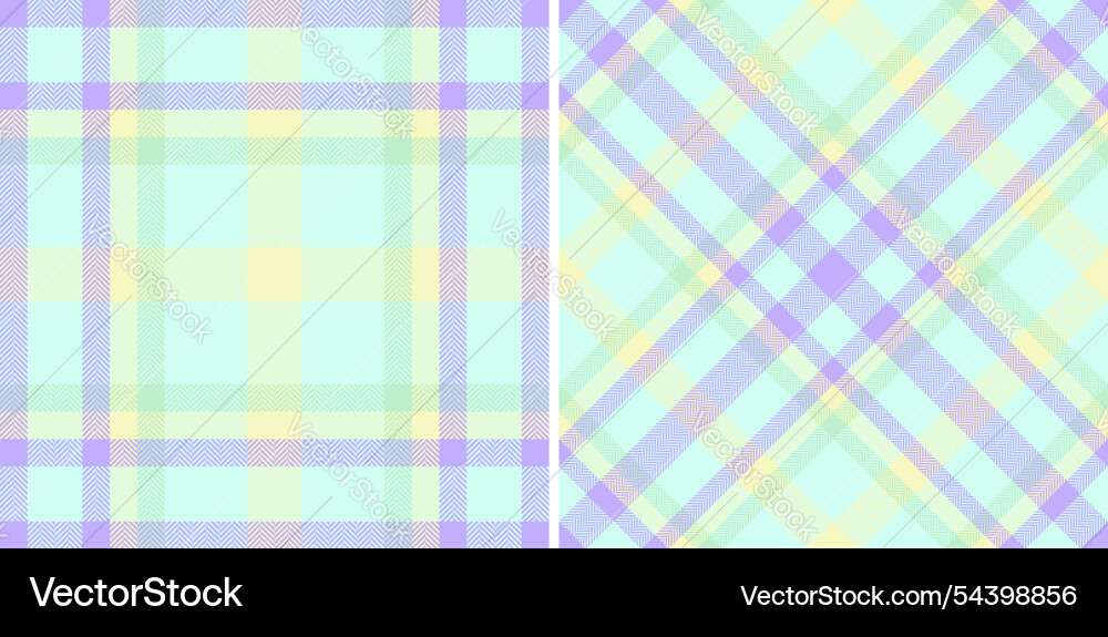 Pattern textile of background texture check vector image
