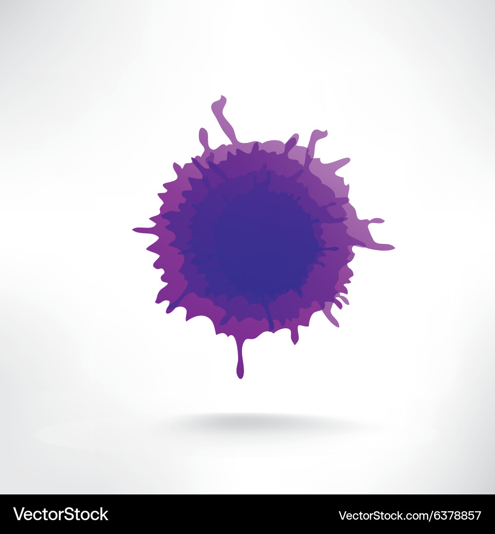 Abstract background with splash vector image
